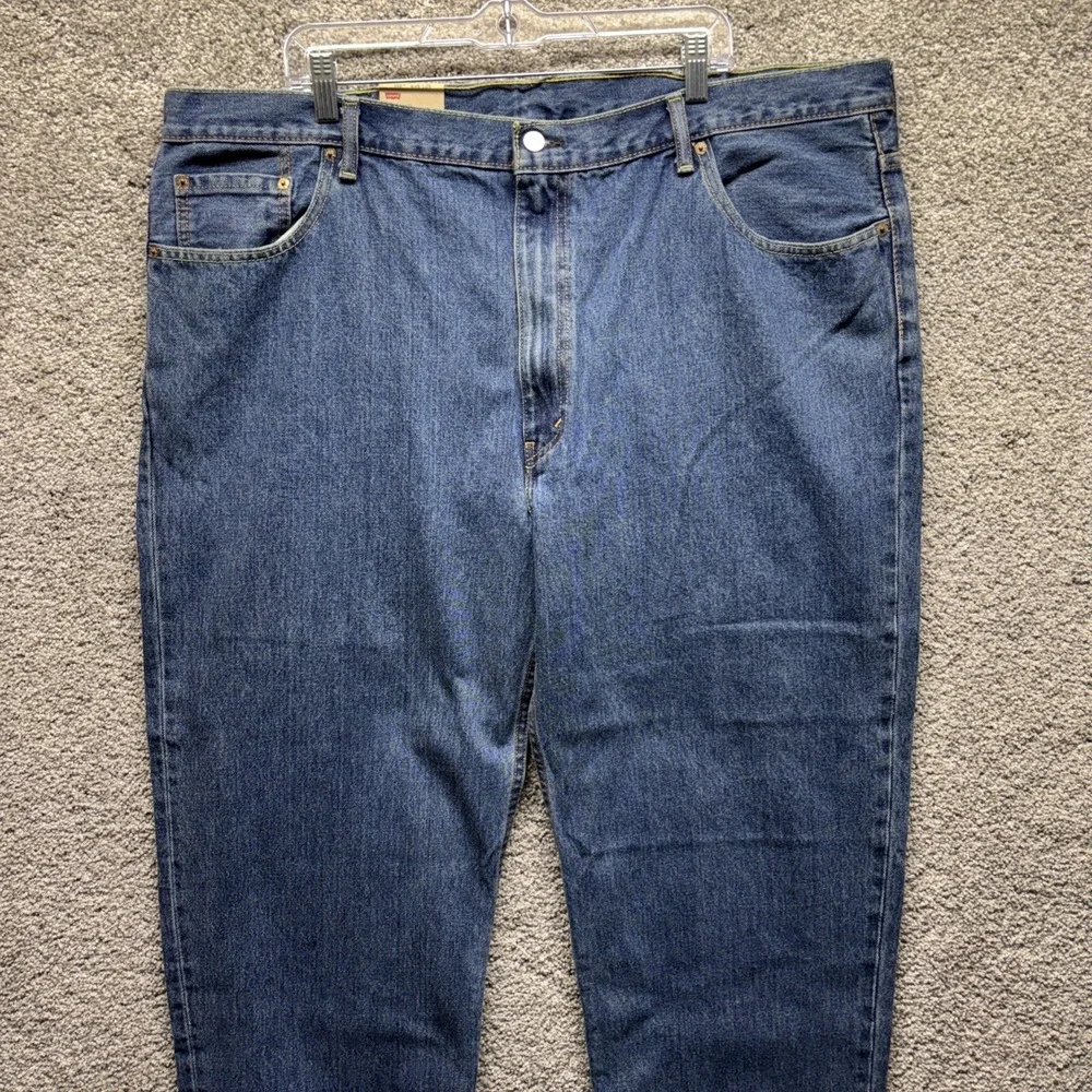 Levi Strauss Mens Levi's 550 Relaxed Fit‎ Blue Jeans Size 46x29 Big & Tall NWT